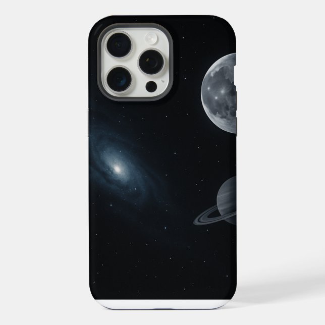 Coque iPhone Boîtier de téléphone spatial (Verso)