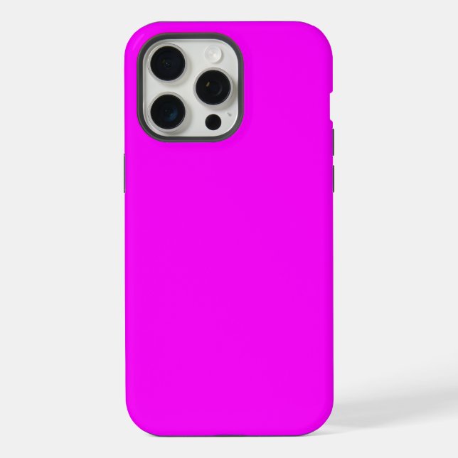 Coque iPhone Boîtier de téléphone très rose Magenta (Verso)