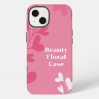 Boîtier floral pour iPhone / iPad de beauté