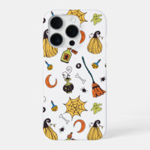 Boîtier Halloween Boo jaune et vert mignon