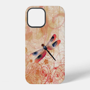 Coque iPhone 12 Boîtier iPhone 12 Dragonfly Flourish