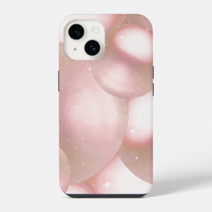 Coque Pour iPhone 14 boîtier iphone 14 esthétique perle rose.