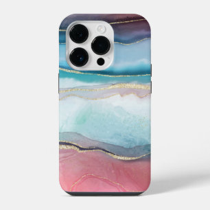 Coque Pour iPhone 14 Plus Boîtier iPhone Case-Mate à motif agate