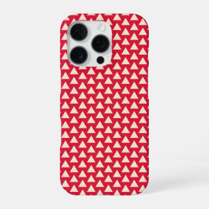 Coque iPhone 16 Pro Boîtier iPhone cramoisi personnalisé avec personna