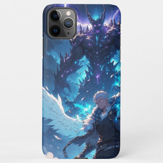 Coque iPhone Boîtier téléphonique Anime (Dos)