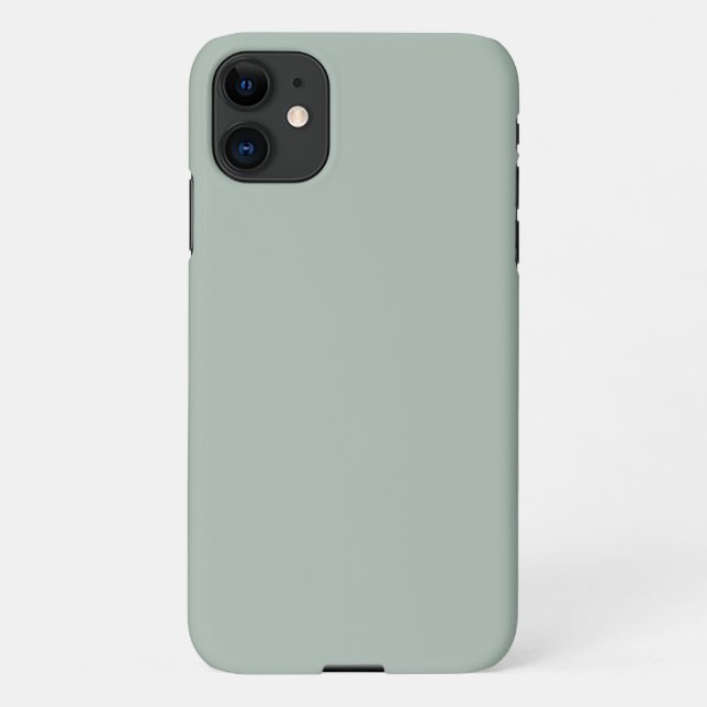 Coque iPhone Boîtier téléphonique, Sage souple (Dos)