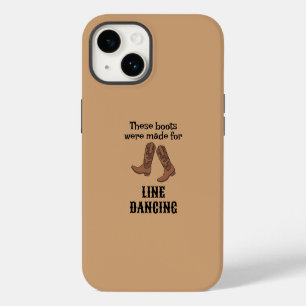 Coque Pour iPhone 14 Bot de cow-boy drôle pour la danse en ligne Danseu