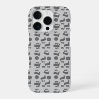 Coque iPhone 16 Pro bottes grises