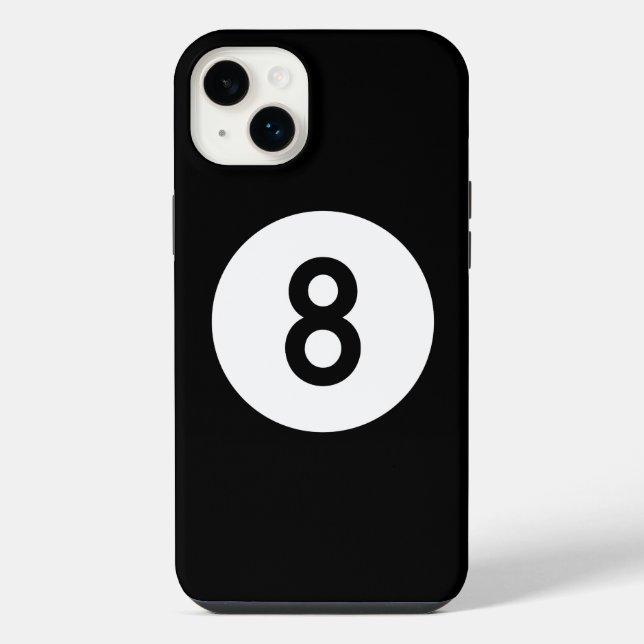 Coque iPhone Boule 8 (Verso)