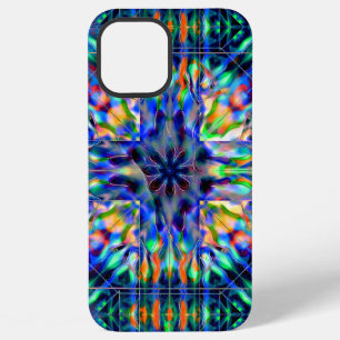 Coque iPhone 12 Pro Max Boule flamboyante menthe sous pièce acrylique hors
