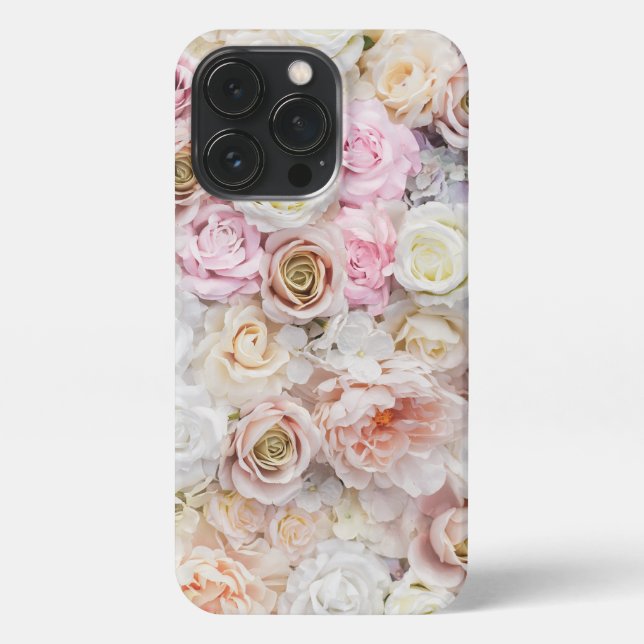 Coque iPhone Bouquet de fleurs (Verso)