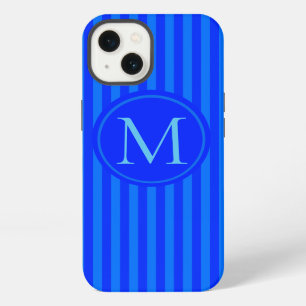 Etui iPhone 13 Boutique Rayures (Options de marque) MONOGRAMME -