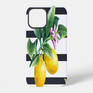 Coque iPhone 12 Branche de citron : Citron aqueux Bliss