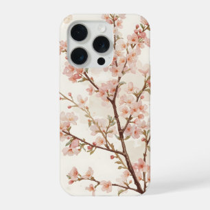 Branches de fleurs de cerisier rose tendre