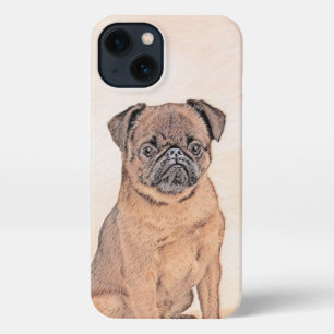 Etui iPhone 13 Bruxelles Griffon Smooth Painting Original Chien A