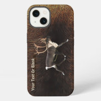 Bull Caribou (Reindeer) Coque-coque iphone