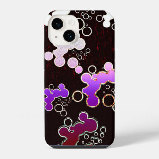 Coque Pour iPhone 14 Bulles Plates P P