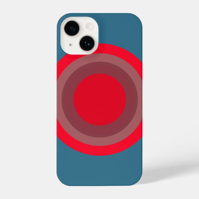 Coque iPhone bullseye (Verso)
