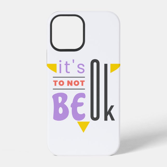 Coque iPhone Ça ne va pas. (Verso)