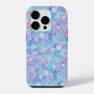 Coque Pour iPhone 14 Plus Cabochons de verre opale irisé