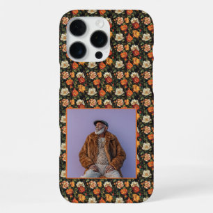 Coque iPhone 16 Pro Max Cadeau de la Saint-Valentin Edge Rose personnalisé