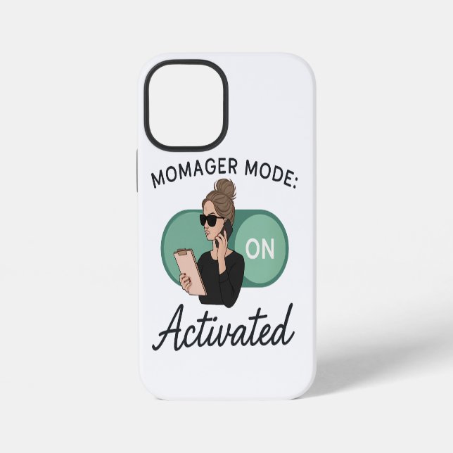 Coque iPhone Cadeau élégant pour mamans (Verso)