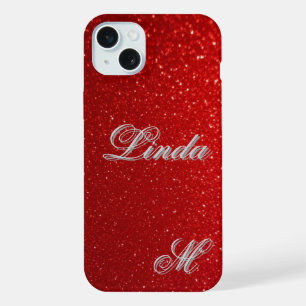 Cadeau esthétique de luxe Texture Paillettes Rouge