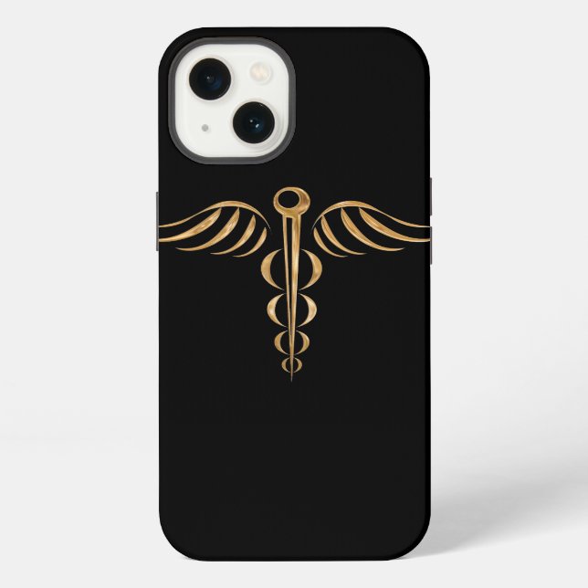 Coque iPhone Caducée (Verso)
