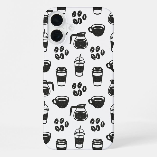Coque iPhone Café (Verso)