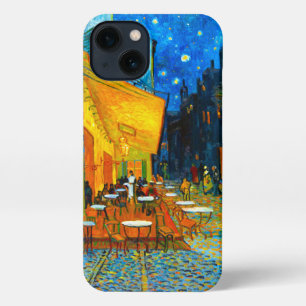 Etui iPhone 13 Café Van Gogh Terrasse en soirée