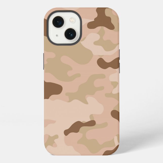 Coque iPhone Camo du désert (Verso)