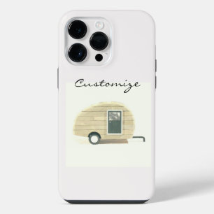 Coque Pour Pour iPhone 14 Pro Max Campeur rétro personnalisé en forme de larme