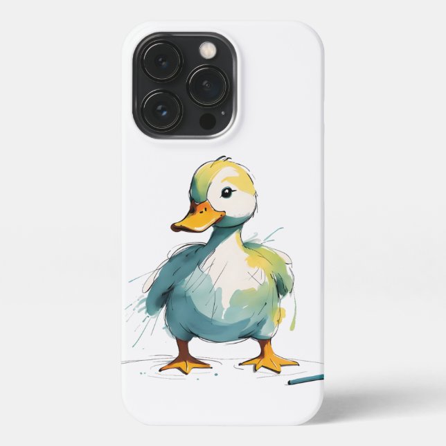 Coque iPhone canard (Verso)