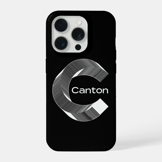 Coque iPhone canton crypto iphone case (Verso)