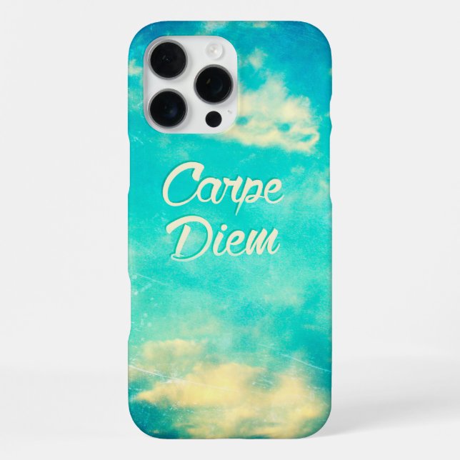 Coque iPhone Carpe Diem (Verso)