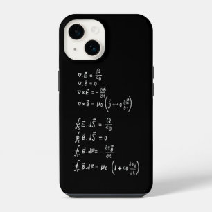Coque Pour iPhone 14 Carré de formule physique Invitation Sticker