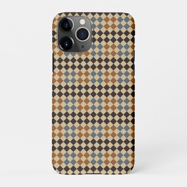 Coque iPhone Carrelage mosaïque personnalisé (Dos)