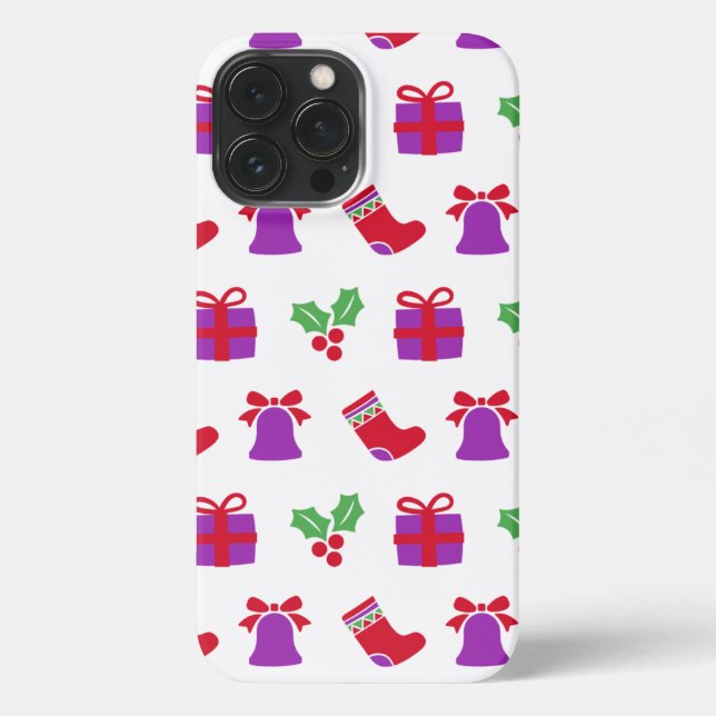Coque iPhone Cas téléphonique de la saison de Noël (Verso)