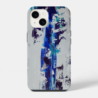 Coque Pour iPhone 14 Case Canvas Print Brise |Art abstrait contemporain
