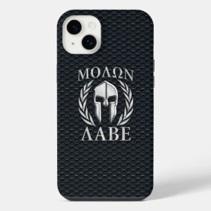 Casque spartiate Chrome Molon Labe sur Grille