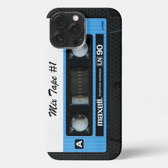 Coque iPhone Cassette Classic Vintage (Verso)