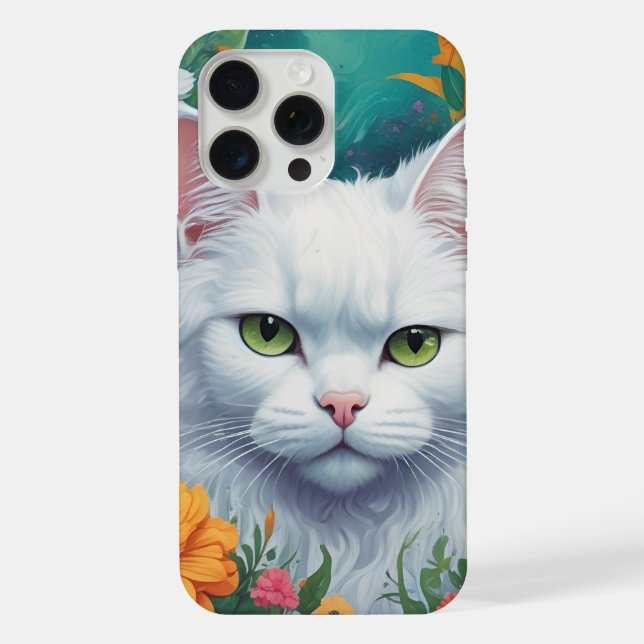 Coque iPhone Cat (Verso)