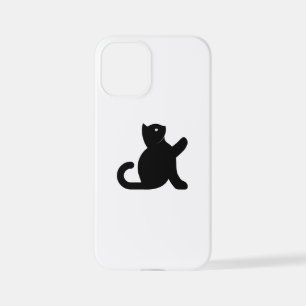 Coque iPhone 12 Mini Cat dit bonjour