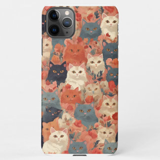 Coque iPhone 11Pro Max Cat motif Téléphone
