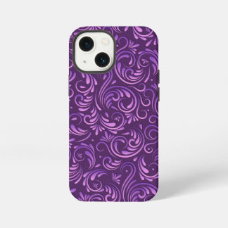 Etui iPhone 13 Mini Cath Kidston Design Fleurs violettes