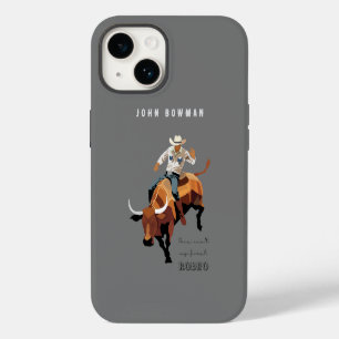 Coque Pour iPhone 14 Ce n'est pas mon premier RODEO : Bull rider