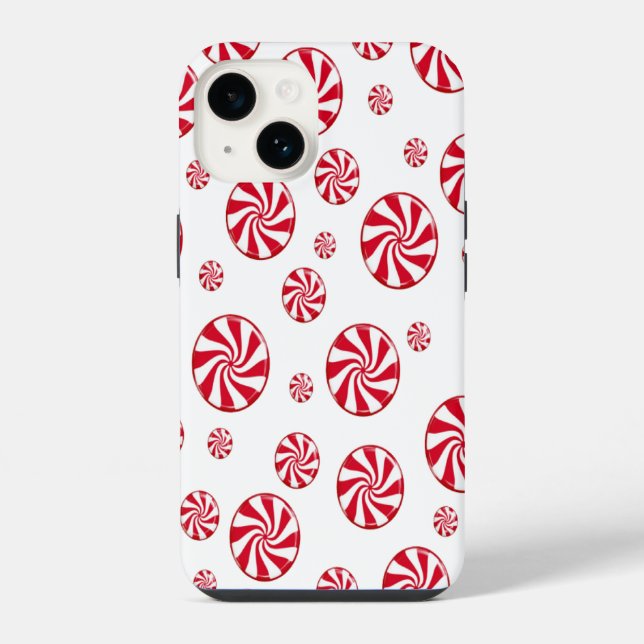 Coque iPhone Cercle rouge  (Verso)
