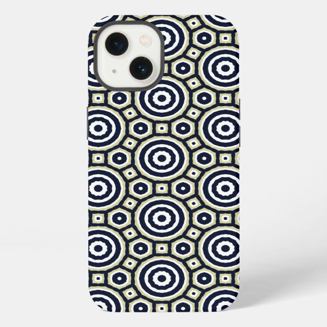 Coque iPhone Cercles (Verso)