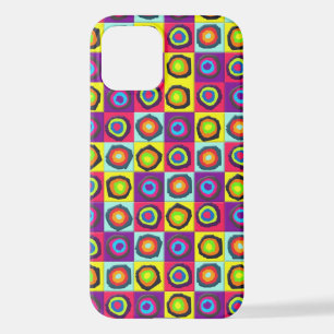 Coque iPhone 12 cercles motif