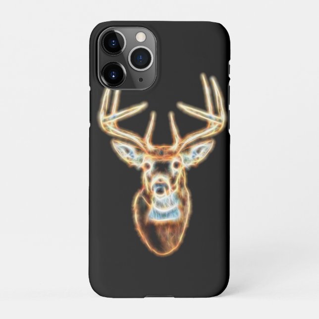 Coque iPhone Cerf Head Energy Spirit (Dos)